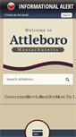 Mobile Screenshot of cityofattleboro.us